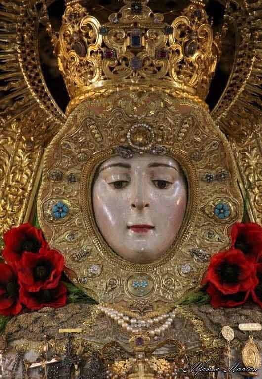 Cara Virgen del Rocío