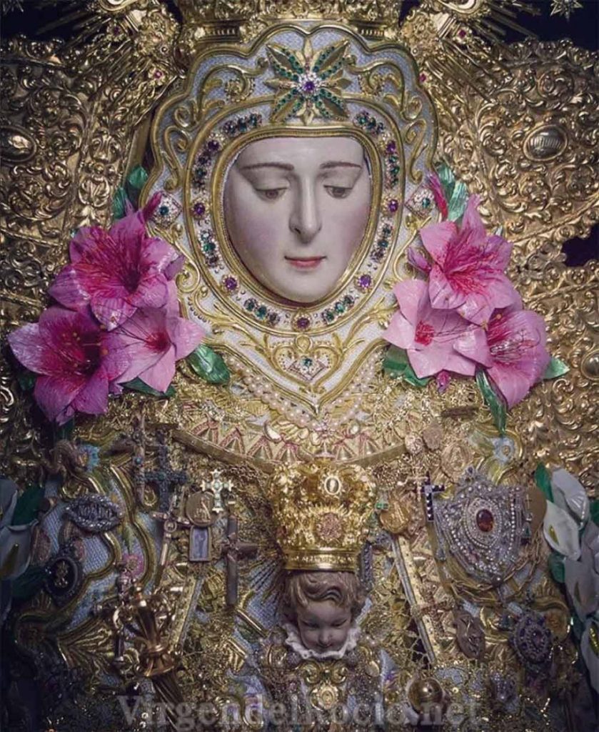 Cara Virgen del Rocio
