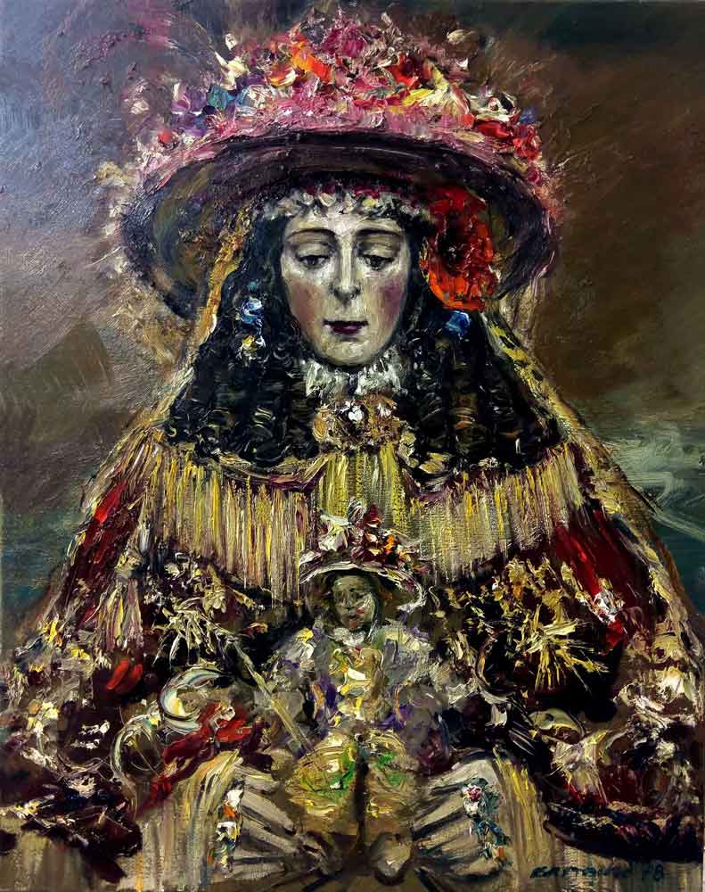 pintura-Virgen-del-Rocio