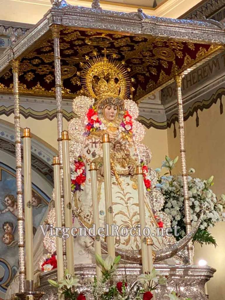 Virgen del Rocío andas